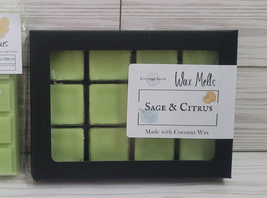 Sage & Citrus Wax Melt Box