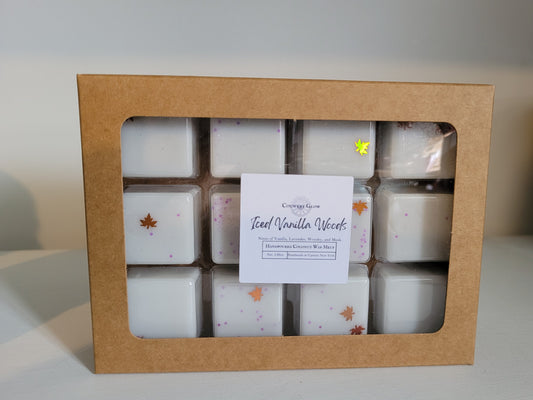 Iced Vanilla Woods Wax Melts Box