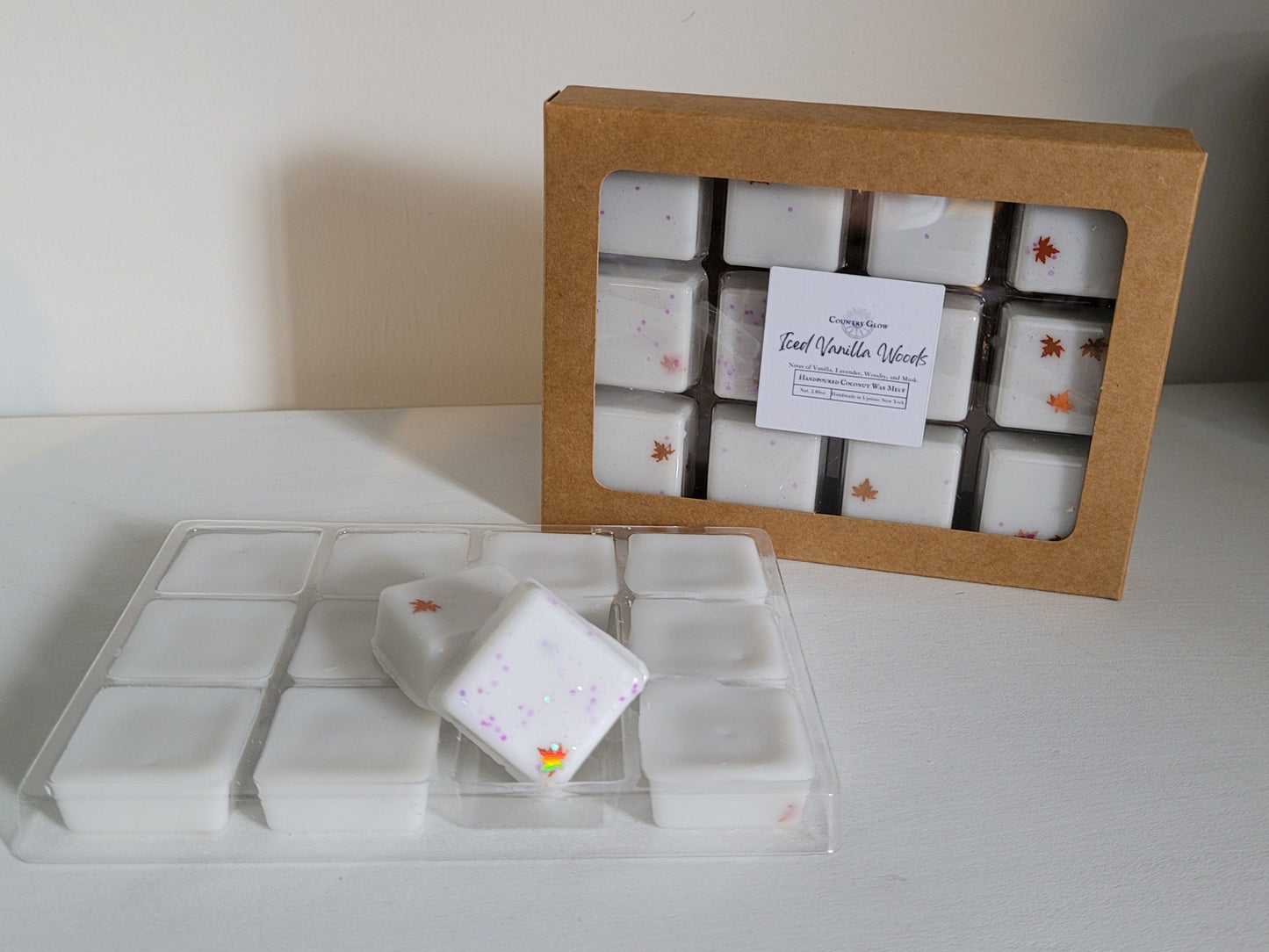 Iced Vanilla Woods Wax Melts Box
