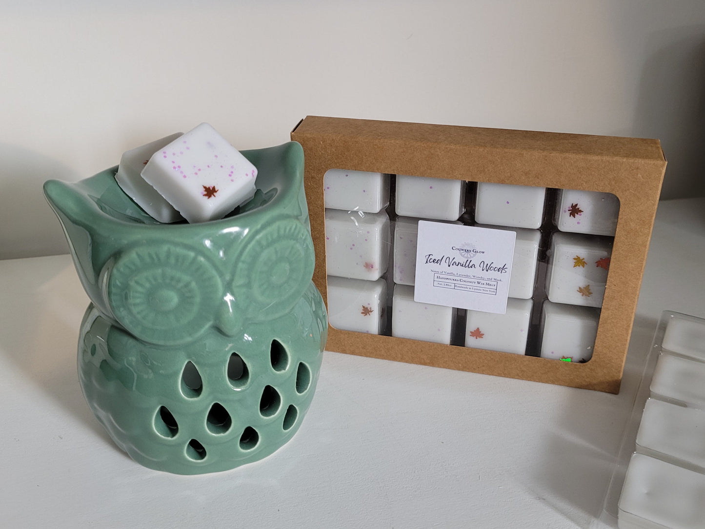 Iced Vanilla Woods Wax Melts Box
