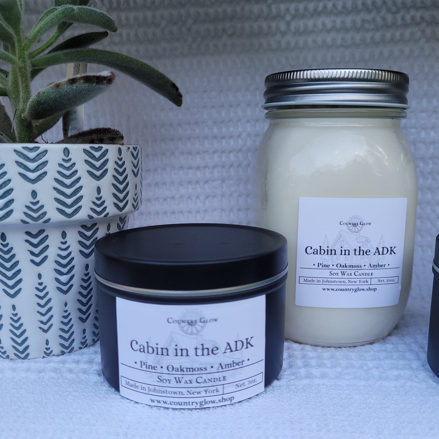 Cabin in the ADK Candle -Medium Tin