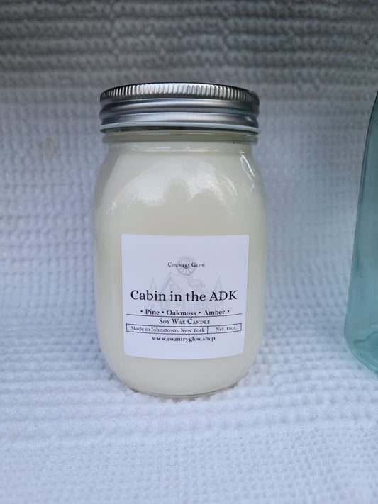 Cabin in the ADK Jar Candle