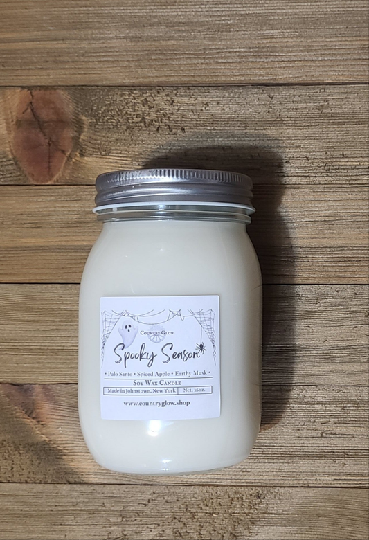Spooky Season Jar Candle