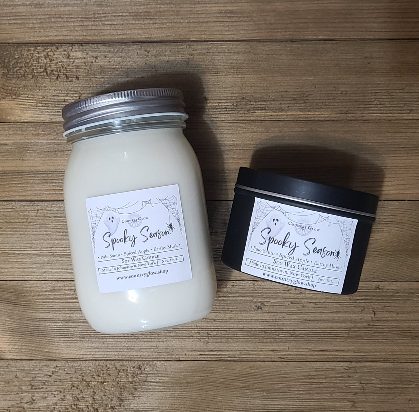 Spooky Season Jar Candle