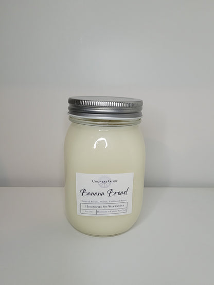 Banana Bread Jar Candle