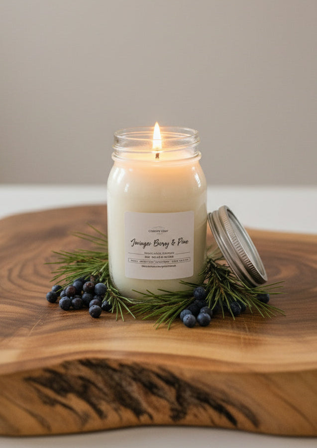 Juniper Berry & Pine Candle (Jar)