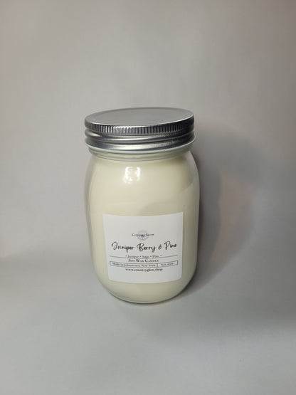 Juniper Berry & Pine Candle (Jar)