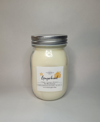 Gingerbread Candle (Jar)